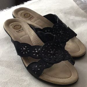 Women’s Earth Spirit, 8, black sandals